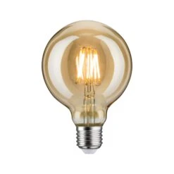 Paulmann 1879 Filament 230V LED Globe G95 E27 450lm 6W 1700K Dimmbar Gold