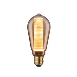 Paulmann Inner Glow Edition LED Kolben LED Kolben Innenkolben Ringmuster E27 230V 230lm 4W 1800K Gold