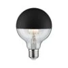 Paulmann Modern Classic Edition Standard 230V LED Globe Kopfspiegel E27 G95 600lm 6,5W 2700K Dimmbar Kopfspiegel Schwarz Matt