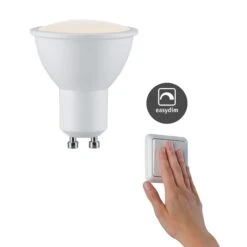 Paulmann Standard 230V Easy Dim LED Reflektor GU10 460lm 5,5W 2700K Dimmbar Weiß