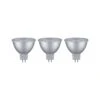 Paulmann Standard 12V LED Reflektor 3er-Pack 3x450lm 3x6W 2700K Chrom