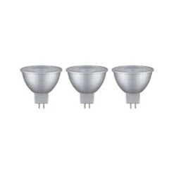 Paulmann Standard 12V LED Reflektor 3er-Pack 3x450lm 3x6W 2700K Chrom