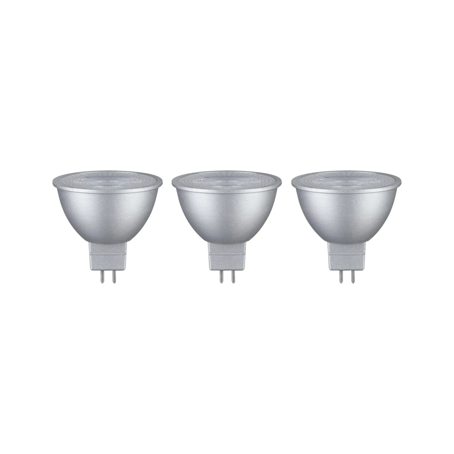 Paulmann Standard 12V LED Reflektor 3er-Pack 3x450lm 3x6W 2700K Chrom