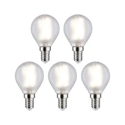 Paulmann Filament 230V LED Tropfen E14 5x470lm 5x4,8W 4000K Matt