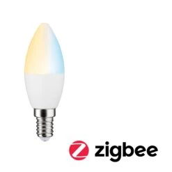 Paulmann Smart Home Zigbee Standard 230V LED Kerze E14 400lm 4,9W Tunable White Dimmbar Matt