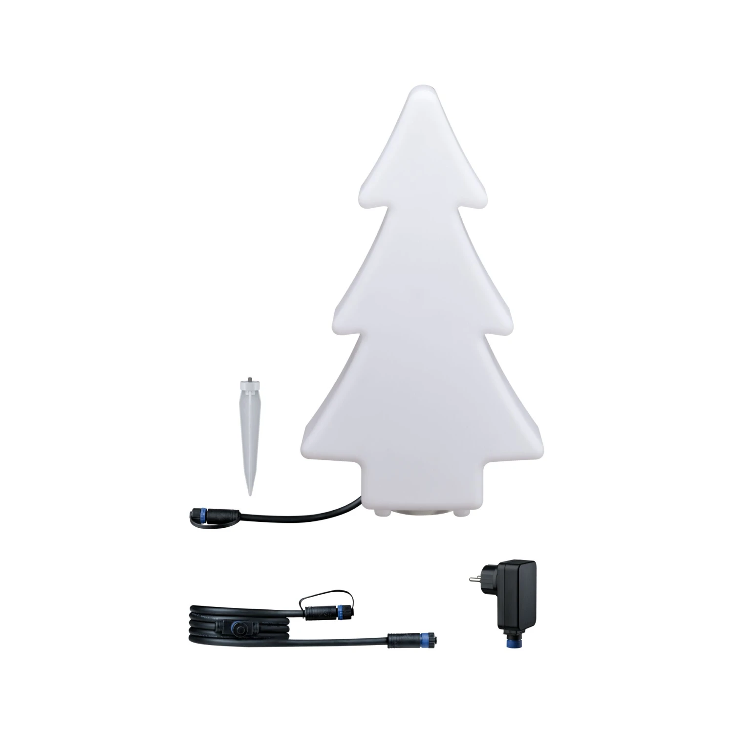 Paulmann Plug & Shine Bundle LED Lichtobjekt Tree Inkl. 2m-Kabel Und Trafo IP67 3000K 2,8W Weiß – Bild 2