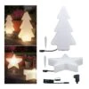 Paulmann Plug & Shine Bundle LED Lichtobjekt Tree + Star IP67 3000K 2,8W Weiß