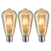 Paulmann 1879 Bundle LED Kolben Rustika E27 230V 3x480lm 3x6W 1700K Dimmbar Gold