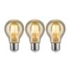 Paulmann Vintage Edition Bundle LED Birne E27 230V 3x680lm 3x6,5W 2500K Gold