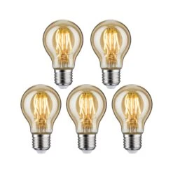 Paulmann Vintage Edition Bundle LED Birne E27 230V 500lm 4,7W 2500K Gold