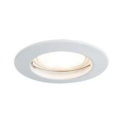 Paulmann Premium LED Einbauleuchte LED Einbauleuchte IP44 Rund 79mm GU10 Max. 50W 230V Dimmbar Weiß