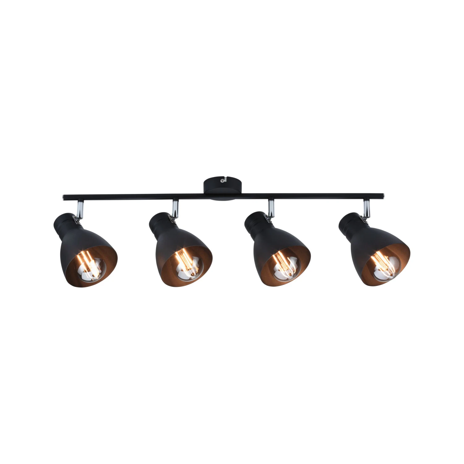 Paulmann Spotlight Davy E27 230V Max. 4x20W Dimmbar Schwarz - Image 7