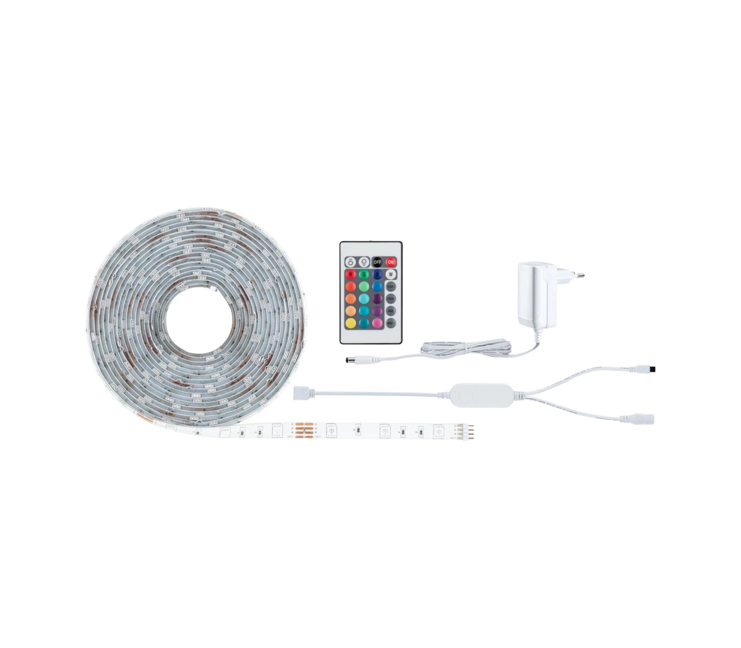 Paulmann SimpLED LED Strip Smart Home Zigbee 3.0 RGB Komplettset 5m 20W 450lm 30LEDs/m RGB 24VA – Bild 10