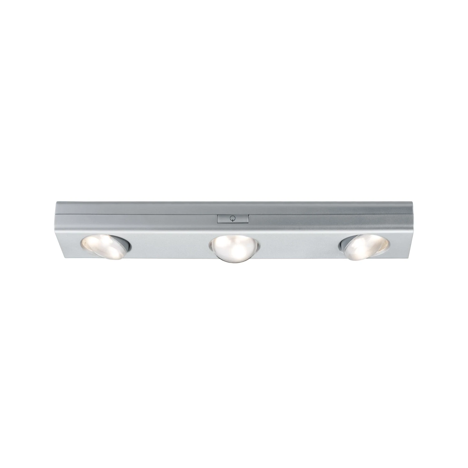 Paulmann LED Unterschrankleuchte Batterie Jiggle Inkl. Schalter 300x60mm 3x22lm 3000K Dimmbar Chrom Matt
