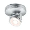 Paulmann LED Unterschrankleuchte Batterie Rotate Inkl. Schalter 92mm 66lm 3000K Dimmbar Chrom Matt
