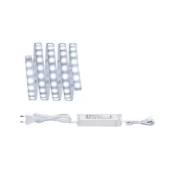 Paulmann MaxLED 500 LED Strip Tageslichtweiß Basisset 1,5m Beschichtet IP44 9W 440lm/m 6500K 20VA