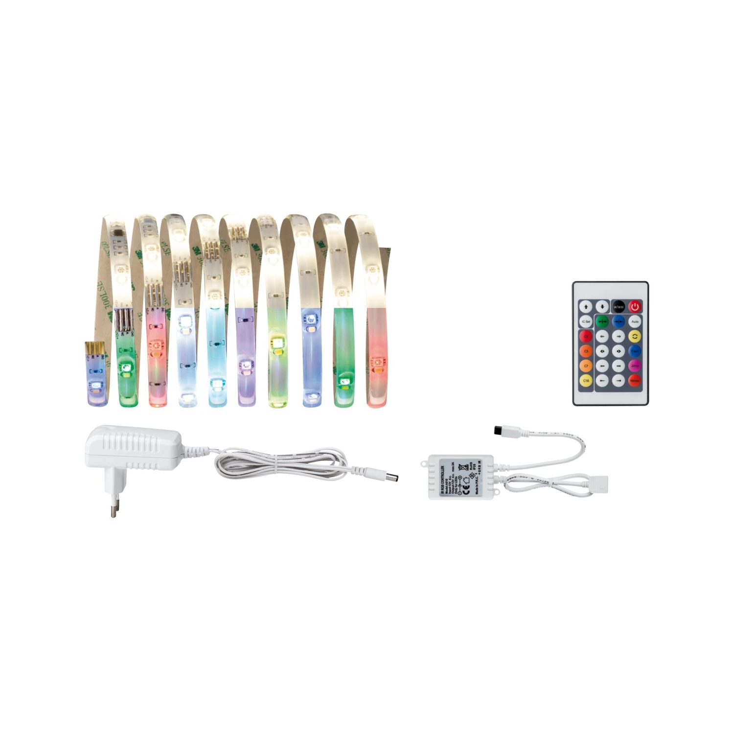 Paulmann Digital LED Strip RGBW 3m Beschichtet 8W 357lm/m RGBW 24VA