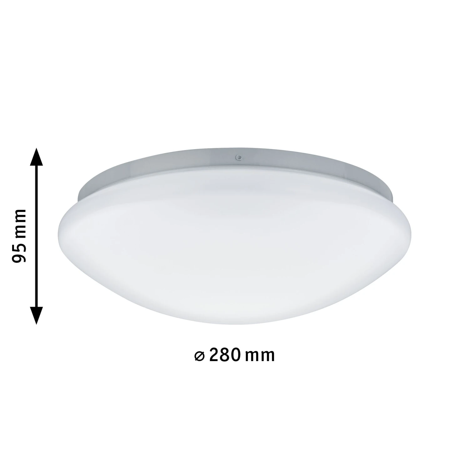 Paulmann LED Deckenleuchte Leonis Bewegungsmelder Mit Hochfrequenz-Sensor IP44 2700K 780lm 230V 12,5W Weiß - Image 2