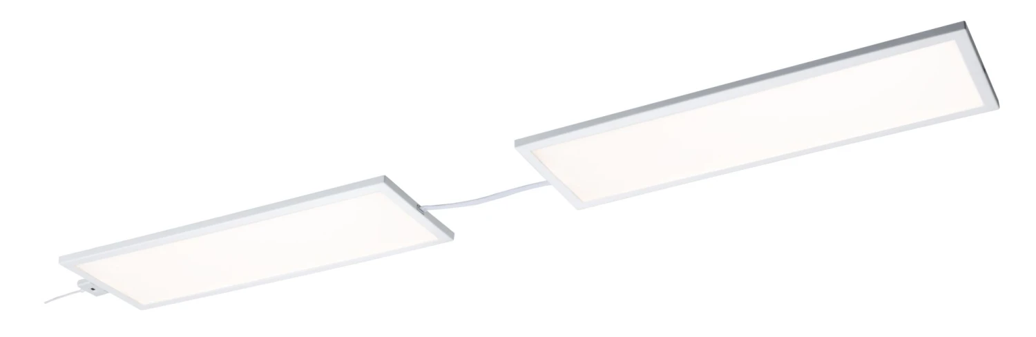 Paulmann LED Unterschrankleuchte Ace Eckig 300x7mm 520lm 2700K Weiß/Satin Dimmbar – Bild 2