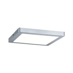 Paulmann LED Panel Atria Eckig 220x220mm 14W 1150lm 2700K Chrom Matt Dimmbar