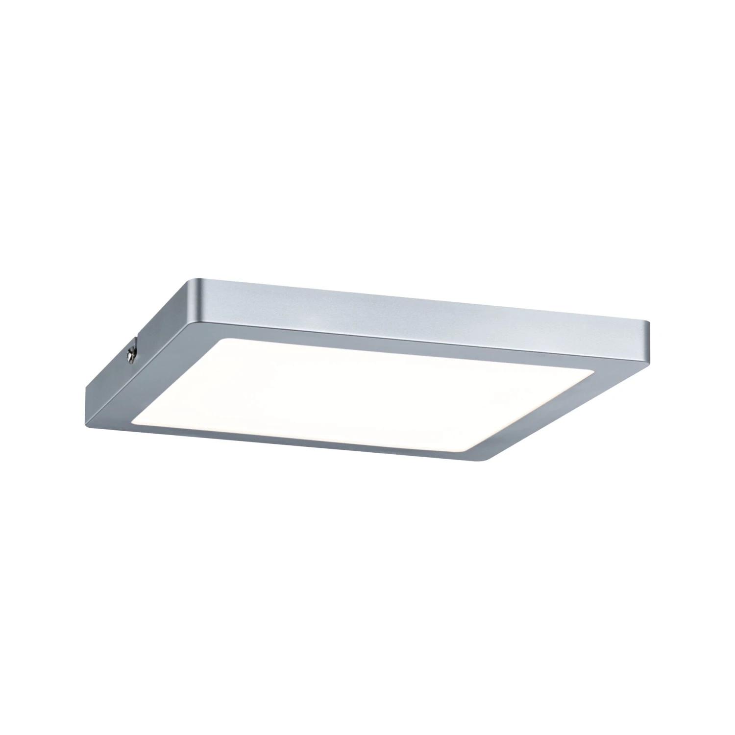 Paulmann LED Panel Atria Eckig 220x220mm 14W 1150lm 2700K Chrom Matt Dimmbar