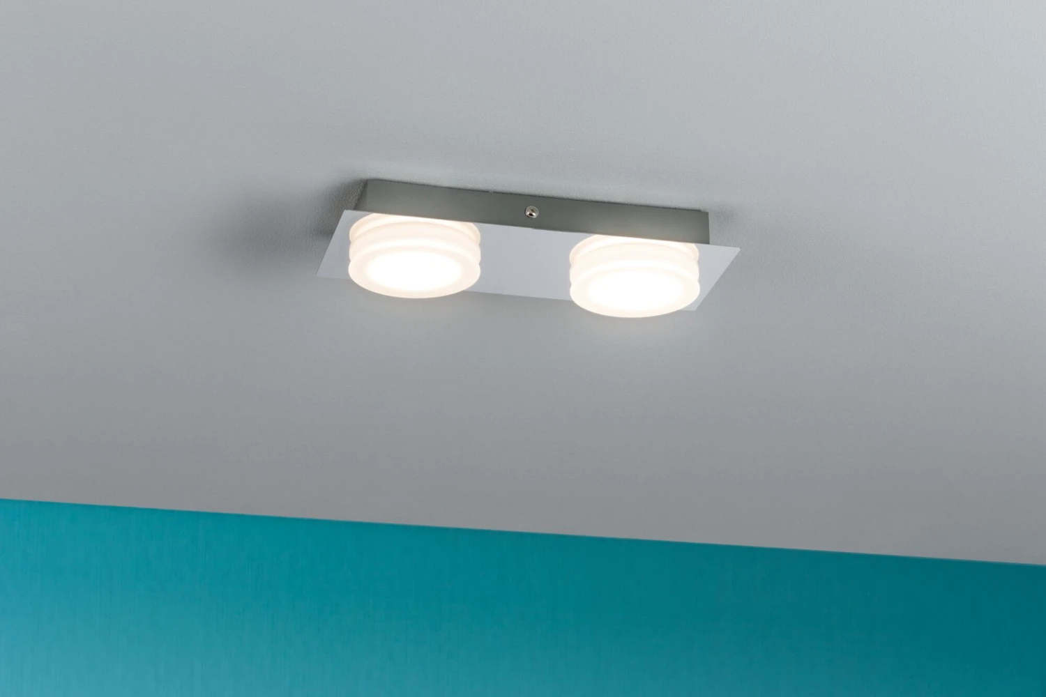 Paulmann LED Wandleuchte Doradus 3000K 2x254lm 230V 2x4,7W Chrom - Image 4