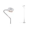 Paulmann LED Stehleuchte 3-Step-Dim Ramos 2700K 840lm / 320lm 7,5 / 1x3,5W Weiß Matt/Chrom