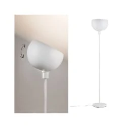 Paulmann Stehleuchte Gambia E27 Max. 60W Weiß Matt