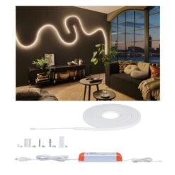 Paulmann MaxLED Flow LED Strip Warmweiß Basisset 5m 52W 750lm/m 2700K 75VA