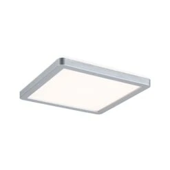 Paulmann LED Panel Atria Shine Backlight Eckig 190x190mm 11,2W 900lm 3000K Chrom Matt