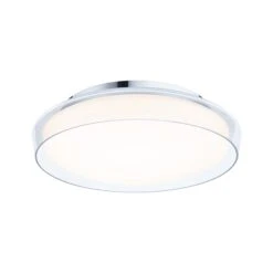 Paulmann Selection Bathroom LED Deckenleuchte Luena IP44 3000K 860lm 230V 16,5W Glas/Chrom