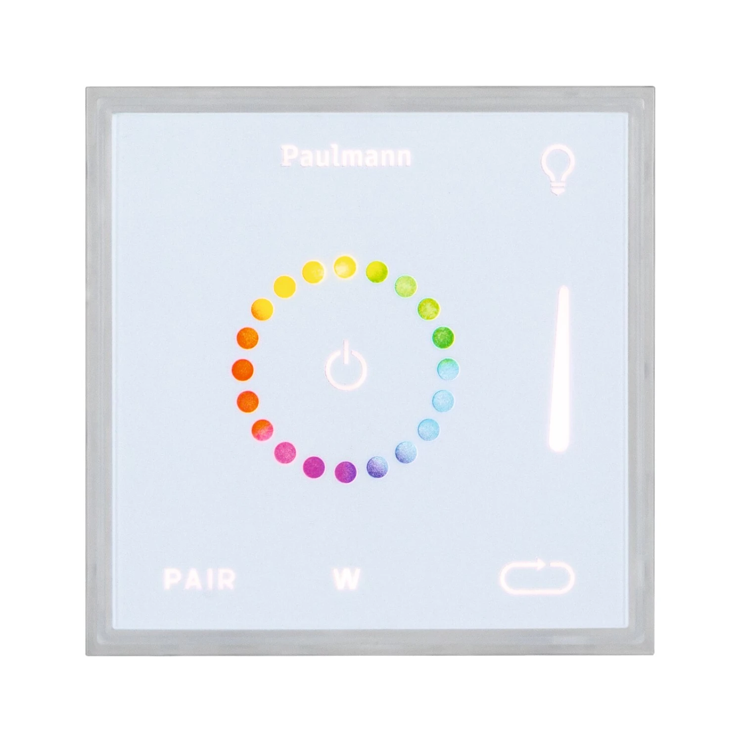 Paulmann LumiTiles Zubehör Smart Home Zigbee 3.0 Square Touch Modul IP44 100x10mm RGBW+ Weiß Kunststoff/Aluminium - Image 8