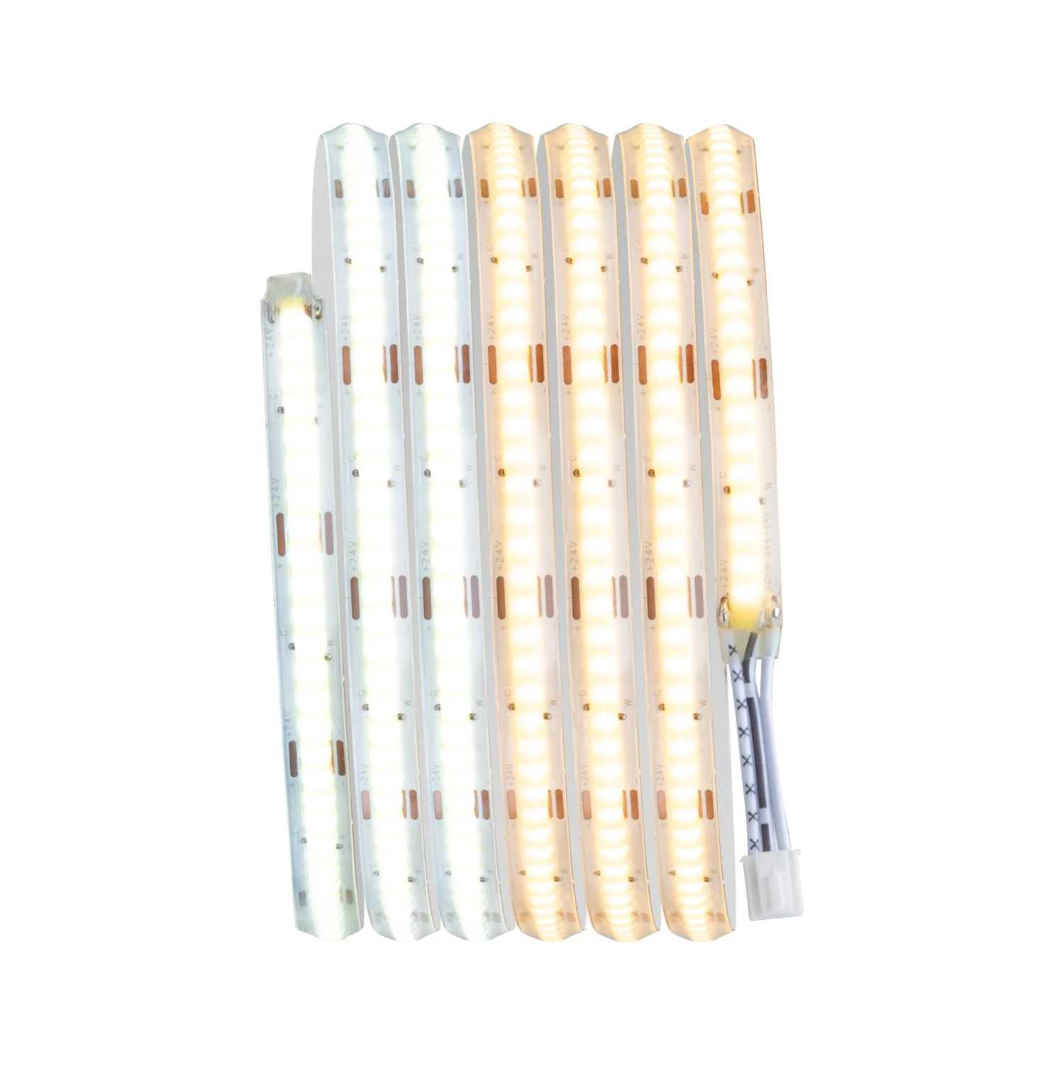 Paulmann LumiTiles LED Stripe Smart Home Zigbee 3.0 Full-Line COB Slim 2m IP44 6W 520lm 544LEDs/m Tunable White 7VA - Image 2