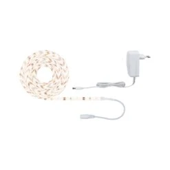 Paulmann SimpLED LED Strip Warmweiß Komplettset 5m 17W 1500lm 60LEDs/m 3000K 18VA