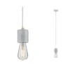Paulmann Neordic Pendelleuchte Nordin E27 Max. 60W Weiß/Marmor/Gold Matt Dimmbar Marmor