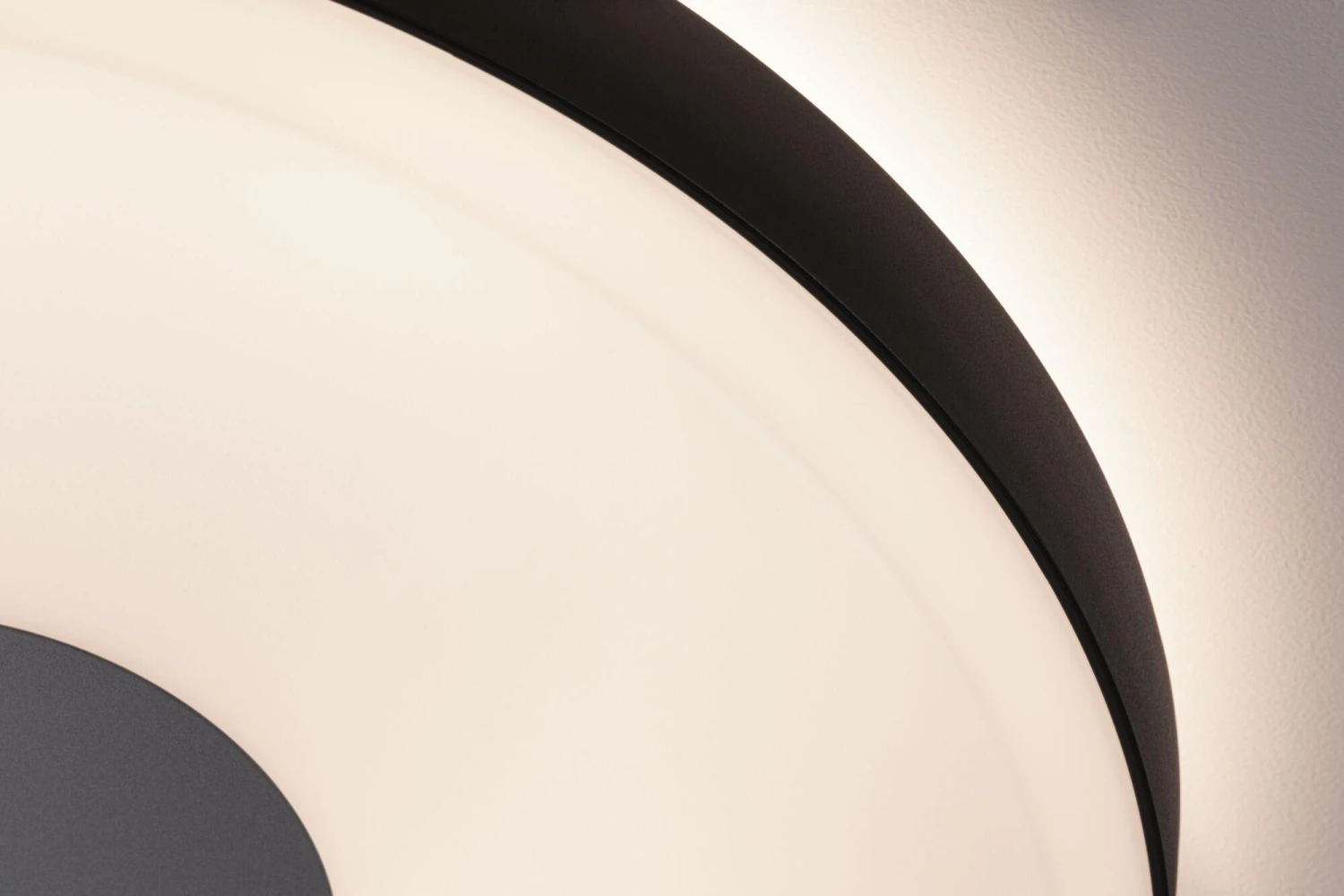 Paulmann LED Deckenleuchte Smart Home Zigbee 3.0 Puric Pane 2700K 200lm / 1.900lm 230V 16 / 1x1,5W Dimmbar Schwarz/Grau - Image 5