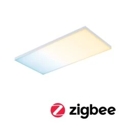 Paulmann LED Panel Smart Home Zigbee 3.0 Velora Eckig 595x295mm 15,5W 1600lm Tunable White Weiß Matt Dimmbar