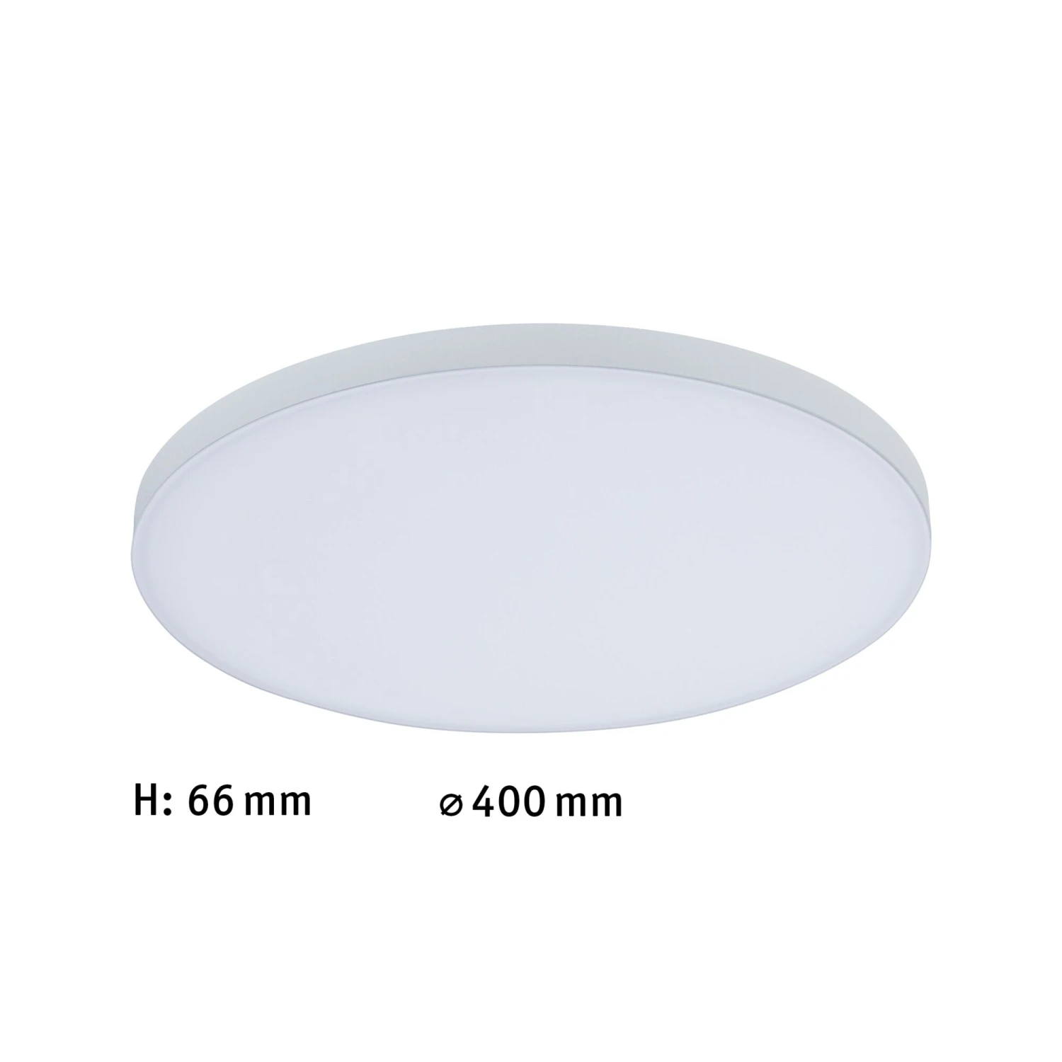 Paulmann LED Panel Velora Rund 400mm 19W 2100lm 3000K Weiß - Image 2