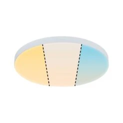 Paulmann LED Panel Velora Rund 300mm 13W 1530lm White Switch Weiß
