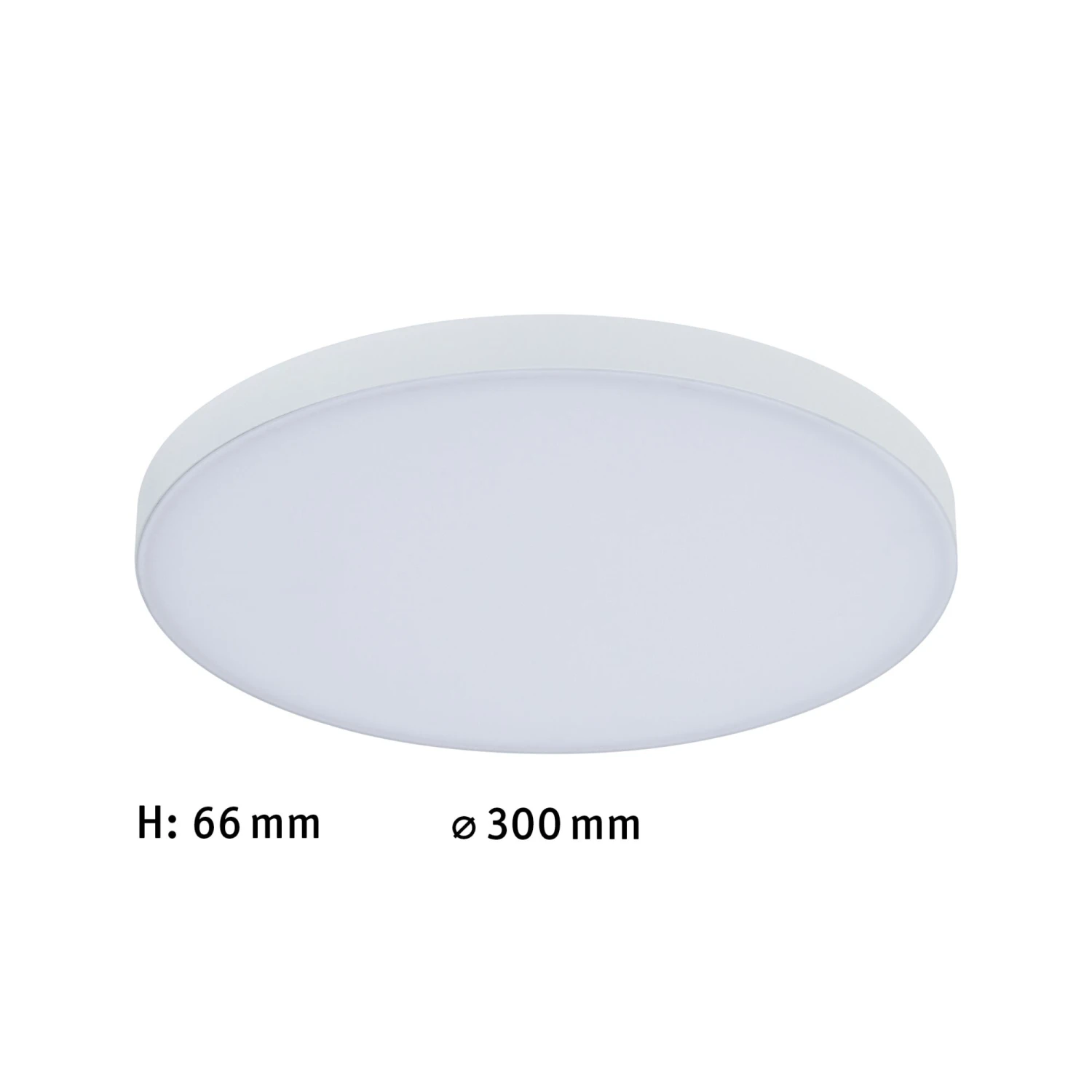 Paulmann LED Panel Velora Rund 300mm 13W 1530lm White Switch Weiß - Image 2
