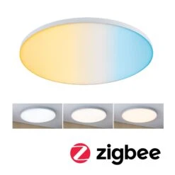 Paulmann LED Panel Smart Home Zigbee 3.0 Velora Rund 600mm 32W 3000lm Tunable White Weiß Dimmbar
