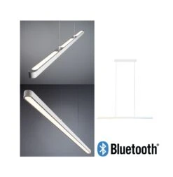 Paulmann LED Pendelleuchte Smart Home Bluetooth Lento Tunable White 1800lm 43W Weiß Dimmbar