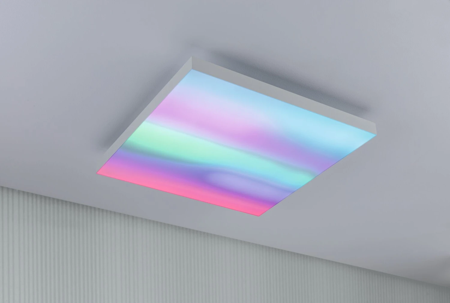 Paulmann LED Panel Velora Rainbow DynamicRGBW Eckig 450x450mm 19W 1690lm 3000 - 6500K Weiß Dimmbar - Image 4