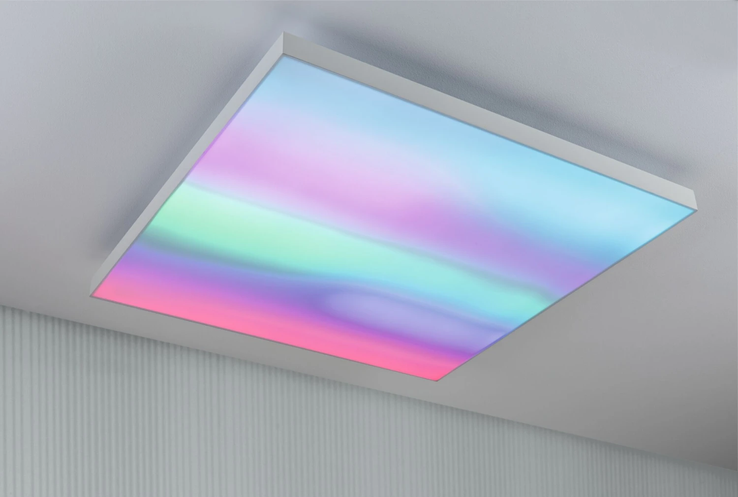 Paulmann LED Panel Velora Rainbow DynamicRGBW Eckig 595x595mm 31W 2820lm 3000 - 6500K Weiß Dimmbar - Image 4
