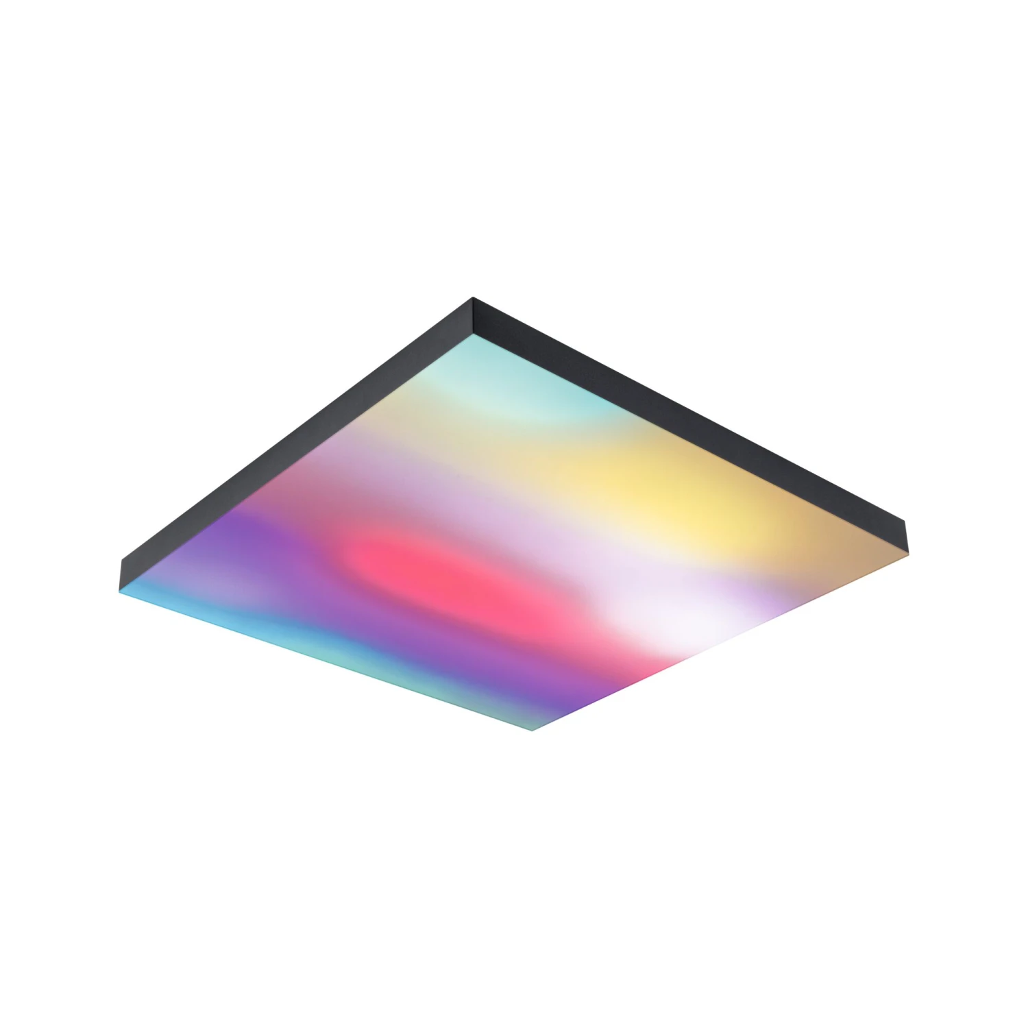 Paulmann LED Panel Velora Rainbow DynamicRGBW Eckig 450x450mm 19W 1690lm 3000 - 6500K Schwarz Dimmbar - Image 8