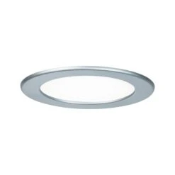 Paulmann LED Einbaupanel LED Einbaupanel IP44 Rund 170mm 12W 850lm 4000K Chrom Matt