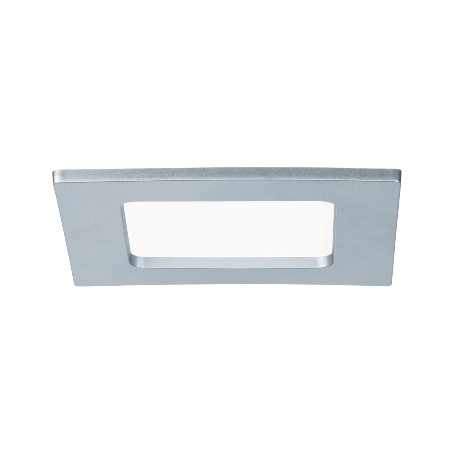 Paulmann LED Einbaupanel LED Einbaupanel IP44 Eckig 115x115mm 6W 390lm 4000K Chrom Matt