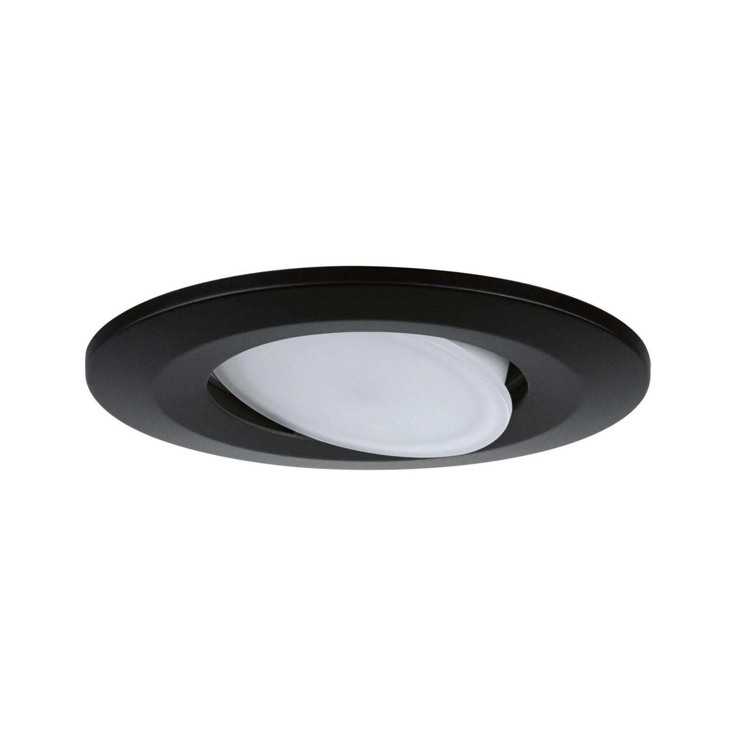 Paulmann LED Einbauleuchte Calla Basisset Schwenkbar IP65 Rund 90mm 30° 10x6W 10x500lm 230V 4000K Schwarz Matt - Image 6