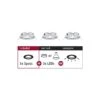 Paulmann Einbauleuchte Choose Basisset Starr IP44 Rund 78mm Max. 3x10W Dimmbar Chrom