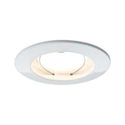 Paulmann LED Einbauleuchte Warmweiß Coin IP44 Rund 79mm Coin 3x6,8W 3x380lm 230V Dimmbar 2700K Weiß Matt/Satin